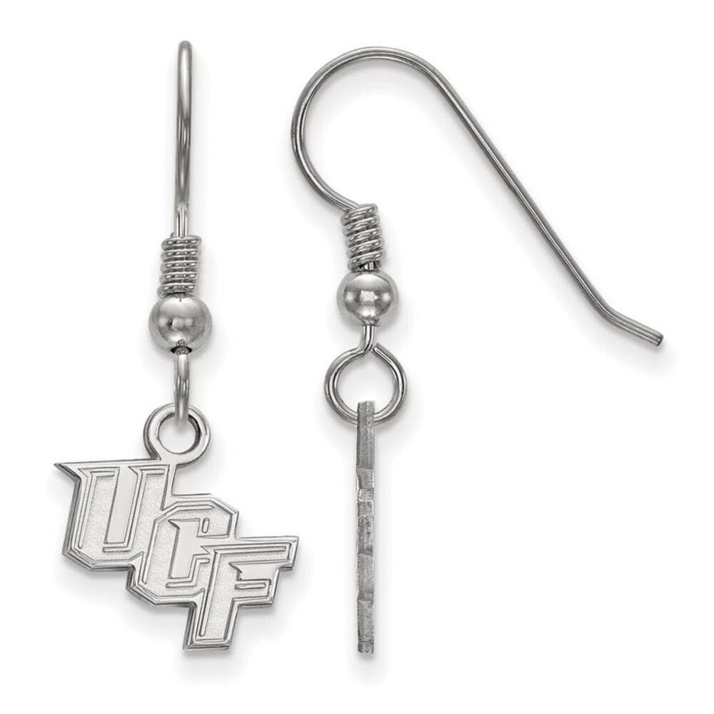 Sterling Silver Univ. of Central Florida XS (Tiny) Dangle Earrings